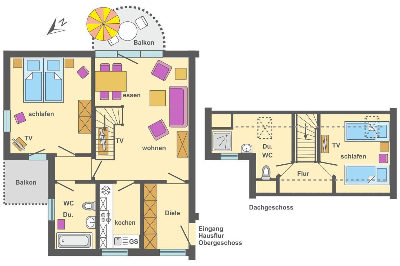 Ferienpark Freesenbruch Wohnung 4 4 - Seeschwalbe Zingst Exterior photo